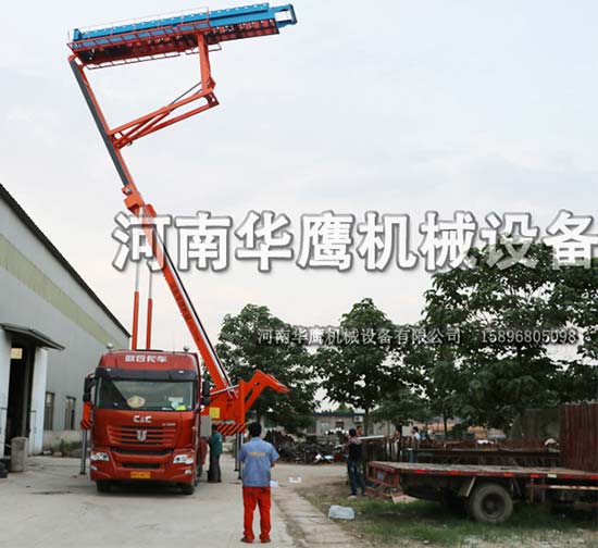 車(chē)載式高空制瓦機